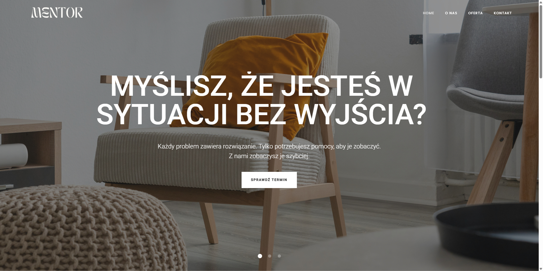 Strona www gabinetu psychologicznego